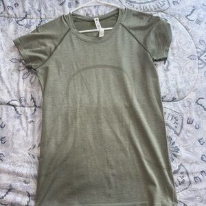 Lululemon Athletica Sage Green Short Sleeve Swiftly Tech